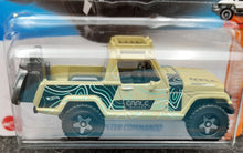 Load image into Gallery viewer, Hot Wheels 2023 '67 Jeepster Commando Tan #94 HW Hot trucks 2/10 New Long Card