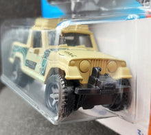 Load image into Gallery viewer, Hot Wheels 2023 '67 Jeepster Commando Tan #94 HW Hot trucks 2/10 New Long Card
