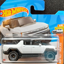Load image into Gallery viewer, Hot Wheels 2023 GMC Hummer EV White #116 HW Hot Trucks 3/10 New