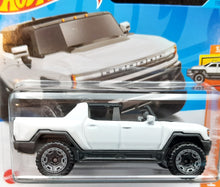 Load image into Gallery viewer, Hot Wheels 2023 GMC Hummer EV White #116 HW Hot Trucks 3/10 New