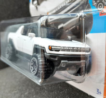 Load image into Gallery viewer, Hot Wheels 2023 GMC Hummer EV White #116 HW Hot Trucks 3/10 New