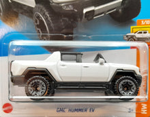 Load image into Gallery viewer, Hot Wheels 2023 GMC Hummer EV White #116 HW Hot Trucks 3/10 New Long Card