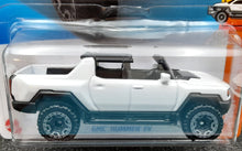 Load image into Gallery viewer, Hot Wheels 2023 GMC Hummer EV White #116 HW Hot Trucks 3/10 New Long Card