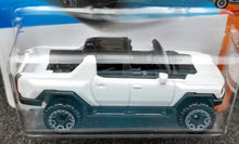Load image into Gallery viewer, Hot Wheels 2023 GMC Hummer EV White #116 HW Hot Trucks 3/10 New Long Card