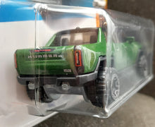 Load image into Gallery viewer, Hot Wheels 2023 GMC Hummer EV Green #116 HW Hot Trucks 3/10 New Long Card