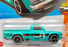 Load image into Gallery viewer, Hot Wheels 2023 Mazda Repu Turquoise #147 HW Hot Trucks 4/10 New Long Card