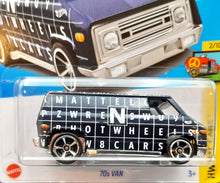 Load image into Gallery viewer, Hot Wheels 2023 70s Van Navy Blue #16 HW Art Cars 2/10 New Long Card