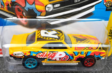 Load image into Gallery viewer, Hot Wheels 2023 '68 Copo Camaro Yellow #63 HW Art Cars 5/10 New