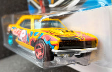 Load image into Gallery viewer, Hot Wheels 2023 '68 Copo Camaro Yellow #63 HW Art Cars 5/10 New