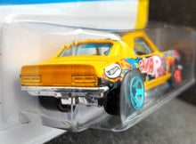 Load image into Gallery viewer, Hot Wheels 2023 '68 Copo Camaro Yellow #63 HW Art Cars 5/10 New Long Card