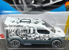 Load image into Gallery viewer, Hot Wheels 2023 Ford Transit Connect White #64 HW Art Cars 6/10 New Long Card