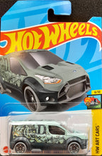 Load image into Gallery viewer, Hot Wheels 2023 Ford Transit Connect Teal #64 HW Art Cars 6/10 New Long Card