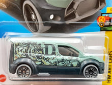 Load image into Gallery viewer, Hot Wheels 2023 Ford Transit Connect Teal #64 HW Art Cars 6/10 New Long Card