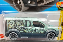 Load image into Gallery viewer, Hot Wheels 2023 Ford Transit Connect Teal #64 HW Art Cars 6/10 New Long Card