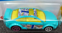Load image into Gallery viewer, Hot Wheels 2023 '08 Ford Focus Turquoise HW Art Cars 8/10 New Long Card