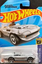 Load image into Gallery viewer, Hot Wheels 2023 Corvette Grand Sport Roadster Silver #154 HW Screen Time 8/10 New