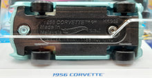Load image into Gallery viewer, Hot Wheels 2023 1956 Corvette Baby Blue #183 HW Screen Time 9/10 New Long Card