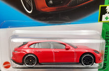 Load image into Gallery viewer, Hot Wheels 2023 Porsche Panamera Turbo S E-Hybrid Sport Turismo Red HW Green Speed