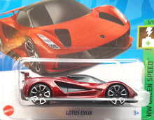 Load image into Gallery viewer, Hot Wheels 2023 Lotus Evija Dark Red #84 HW Green Speed 3/10 New