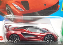 Load image into Gallery viewer, Hot Wheels 2023 Lotus Evija Dark Red #84 HW Green Speed 3/10 New