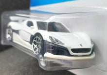 Load image into Gallery viewer, Hot Wheels 2023 Rimac Nevera White #70 HW Green Speed 4/10 New Long Card