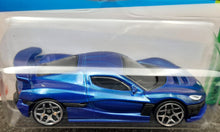 Load image into Gallery viewer, Hot Wheels 2023 Rimac Nevera Blue #70 HW Green Speed 4/10 New Long Card