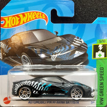 Load image into Gallery viewer, Hot Wheels 2023 Automobili Pinifarina Battista Black #108 HW Green Speed New 5/10