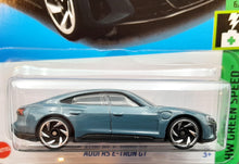 Load image into Gallery viewer, Hot Wheels 2023 Audi RS e-tron GT Kemora Grey #109 HW Green Speed 6/10 New Long Card