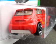 Load image into Gallery viewer, Hot Wheels 2023 Fiat 500e Red #144 HW Green Speed 8/10 New Long Card
