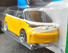 Load image into Gallery viewer, Hot Wheels 2023 Volkswagen ID. Buzz Yellow #173 HW Green Speed 10/10 New