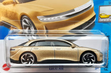 Load image into Gallery viewer, Hot Wheels 2023 Lucid Air Gold #97 Factory Fresh 1/5 New
