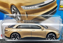 Load image into Gallery viewer, Hot Wheels 2023 Lucid Air Gold #97 Factory Fresh 1/5 New