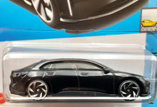 Load image into Gallery viewer, Hot Wheels 2023 Lucid Air Black #97 Factory Fresh 1/5 New Long Card