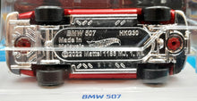 Load image into Gallery viewer, Hot Wheels 2023 BMW 507 Red #120 Factory Fresh 2/5 New Long Card
