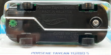 Load image into Gallery viewer, Hot Wheels 2023 Porsche Taycan Turbo S Green #149 Factory Fresh 4/5 New Long Card