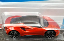 Load image into Gallery viewer, Hot Wheels 2023 Lotus Emira Red #121 Factory Fresh 3/5 New Long Card