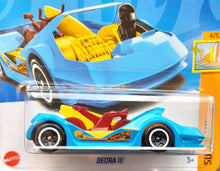 Load image into Gallery viewer, Hot Wheels 2023 Deora III Sky Blue #71 Surf's Up 4/5 New