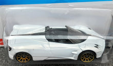 Load image into Gallery viewer, Hot Wheels 2023 '17 Pagani Huayra Roadster #13 White HW Roadsters 2/10 New Long Card