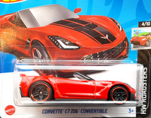Load image into Gallery viewer, Hot Wheels 2023 Corvette C7 Z06 Convertible Red #34 HW Roadsters 4/10 New