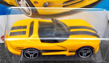 Load image into Gallery viewer, Hot Wheels 2023 Dodge Viper RT/10 Yellow #131 HW Roadsters 7/10 New