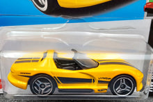 Load image into Gallery viewer, Hot Wheels 2023 Dodge Viper RT/10 Yellow #131 HW Roadsters 7/10 New Long Card