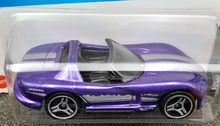 Load image into Gallery viewer, Hot Wheels 2023 Dodge Viper RT/10 Purple #131 HW Roadsters 7/10 New Long Card