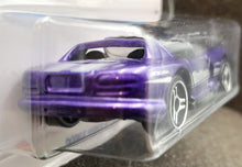Load image into Gallery viewer, Hot Wheels 2023 Dodge Viper RT/10 Purple #131 HW Roadsters 7/10 New Long Card