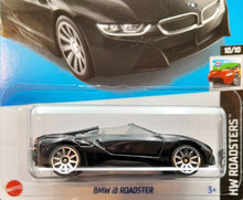 Load image into Gallery viewer, Hot Wheels 2023 BMW i8 Roadster Black #154 HW Roadsters 10/10 New Long Card