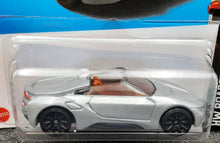 Load image into Gallery viewer, Hot Wheels 2023 BMW i8 Roadster Silver #154 HW Roadsters 10/10 New Long Card