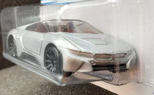 Load image into Gallery viewer, Hot Wheels 2023 BMW i8 Roadster Silver #154 HW Roadsters 10/10 New Long Card