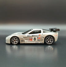 Load image into Gallery viewer, Hot Wheels 2006 Corvette C6R Pearl Silver #25 First Editions 25/38