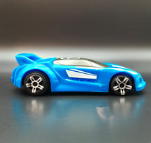 Load image into Gallery viewer, Hot Wheels 2015 Quick N Sik Blue #3 McDonald's Pull Back Friction Car