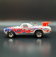 Load image into Gallery viewer, Hot Wheels 2002 '68 El Camino White #82 Star Spangled 4/4