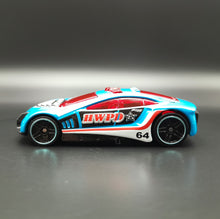 Load image into Gallery viewer, Hot Wheels 2015 Speed Trap Light Blue #54 HW City - HW Rescue